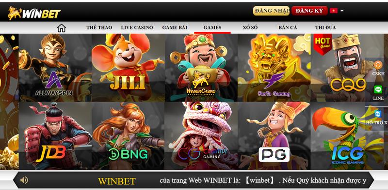 Winbet có tiềm năng lớn trên thị trường game trực tuyến